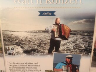 Wattwanderung mit Konzert auf Borkum