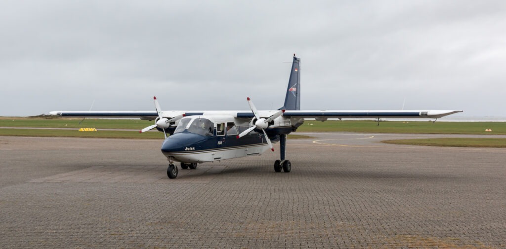 Anreise nach Juist Flugzeug