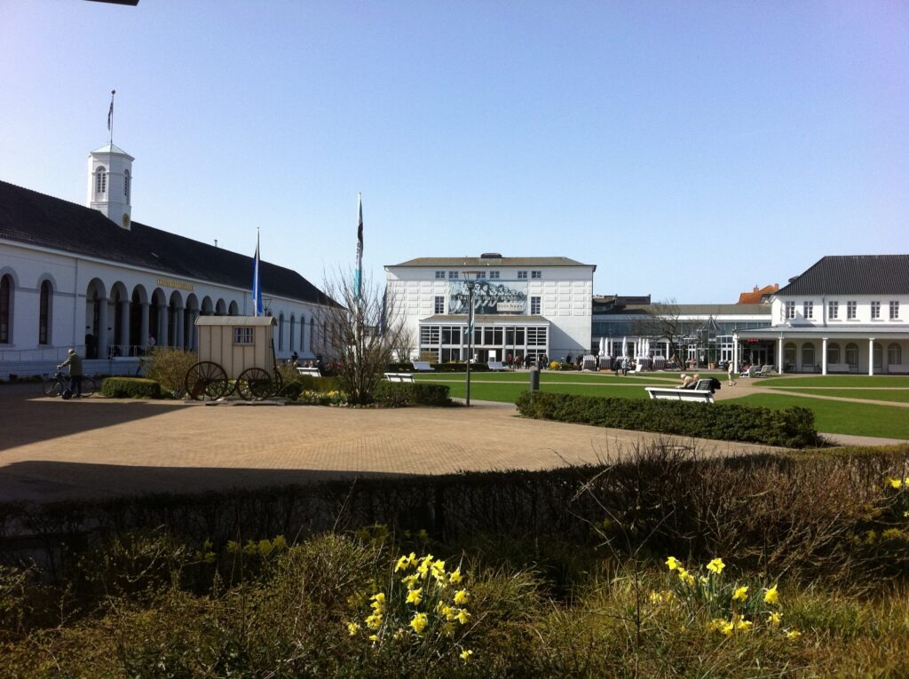 Badehaus und Kurplatz in Norderney