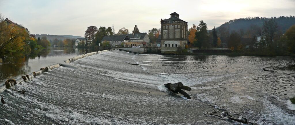 Bad KösenSaalewehr und Alte Mühle