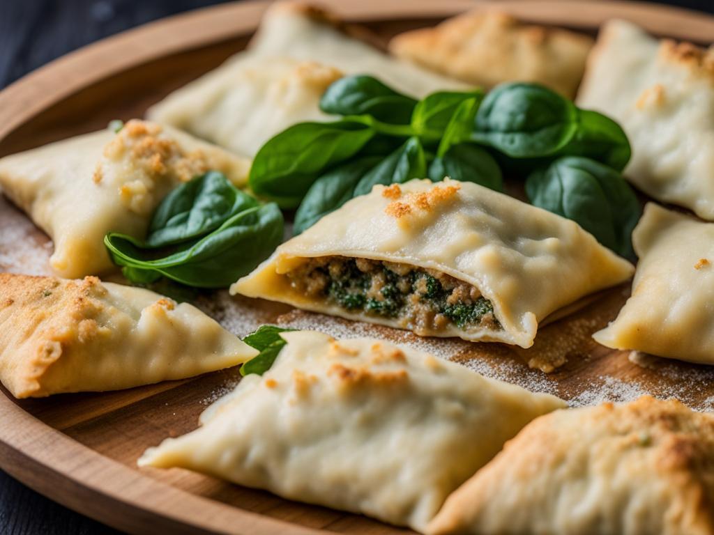 Hausgemachte Maultaschen Hausgemachte Maultaschen