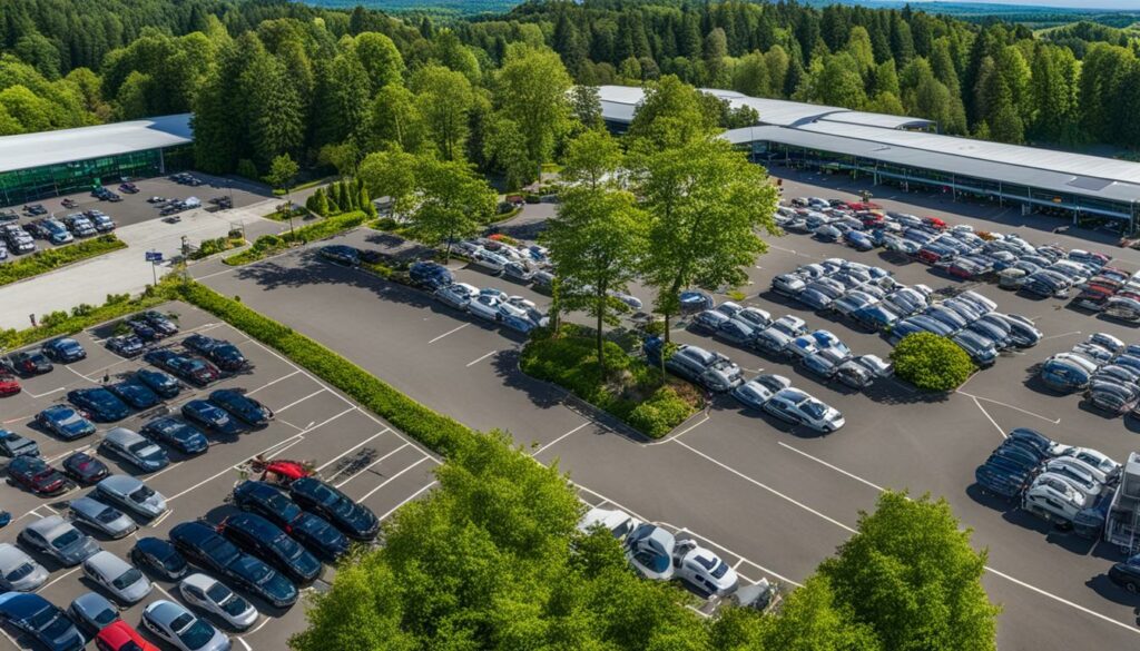 Parken Flughafen Friedrichshafen