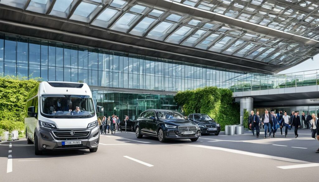 Parken am Flughafen Leipzig/Halle