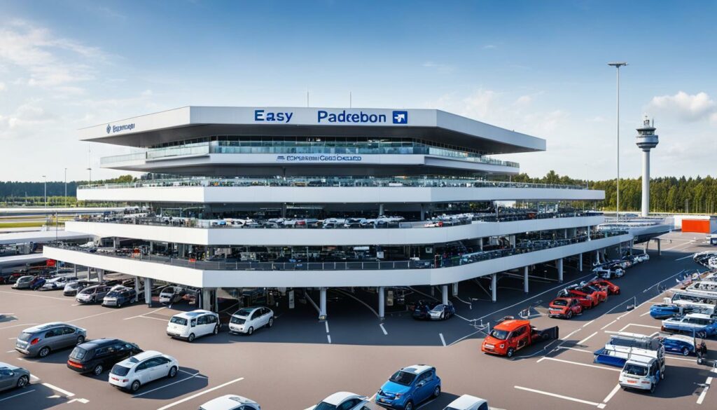 Parkhaus am Flughafen Paderborn/Lippstadt