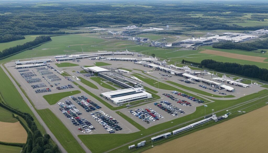 Parkoptionen am Flughafen Weeze