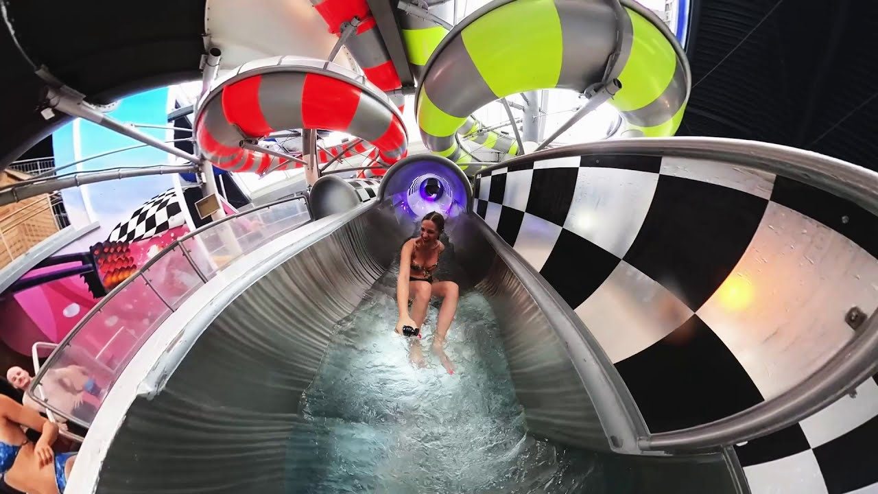 Vorschaubild: Rutschen-Onride durch Europas größte Rutschenwelt | Therme Erding | Galaxy Erding